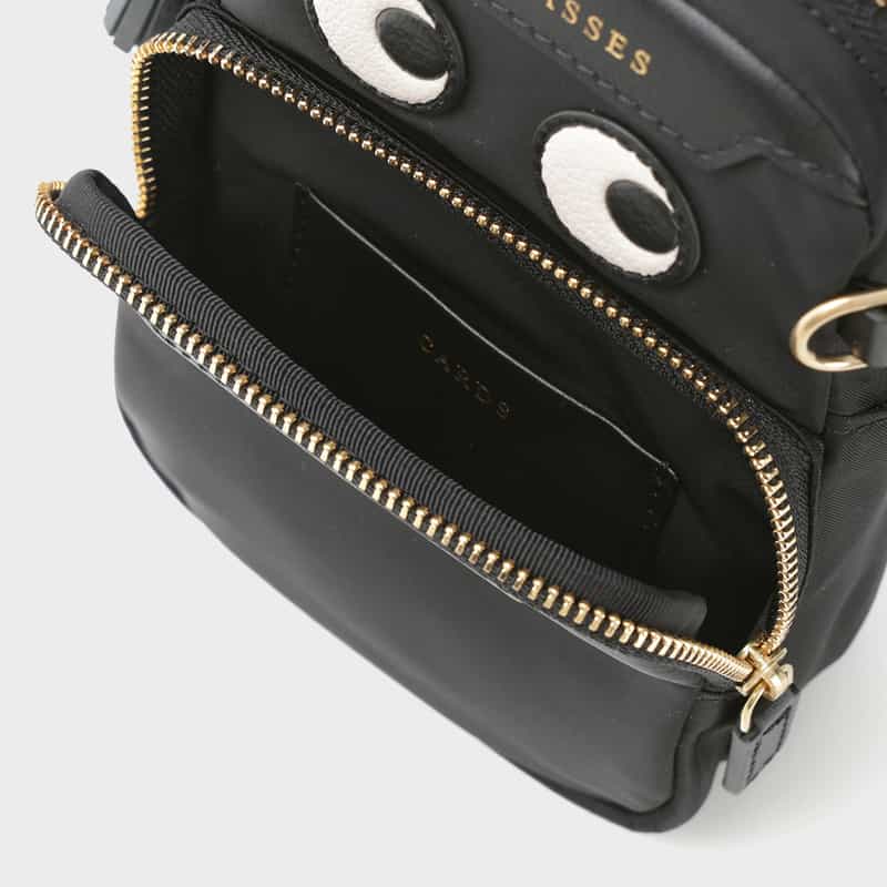 ANYA HINDMARCH ANYA HINDMARCH ＜アニヤ ハインドマーチ＞ クロスボディバッグ “EYES“ BLACK