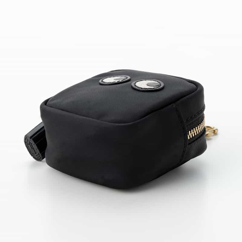 ANYA HINDMARCH ANYA HINDMARCH＜アニヤ ハインドマーチ＞ イヤフォンポーチ "EYES" BLACK
