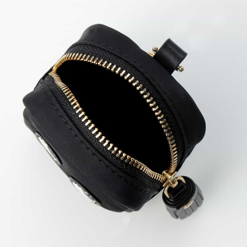 ANYA HINDMARCH ANYA HINDMARCH＜アニヤ ハインドマーチ＞ イヤフォンポーチ "EYES" BLACK