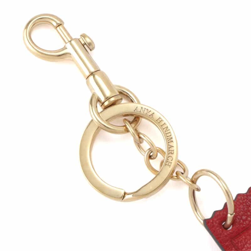 ANYA HINDMARCH ANYA HINDMARCH＜アニヤ ハインドマーチ＞ チャーム RED