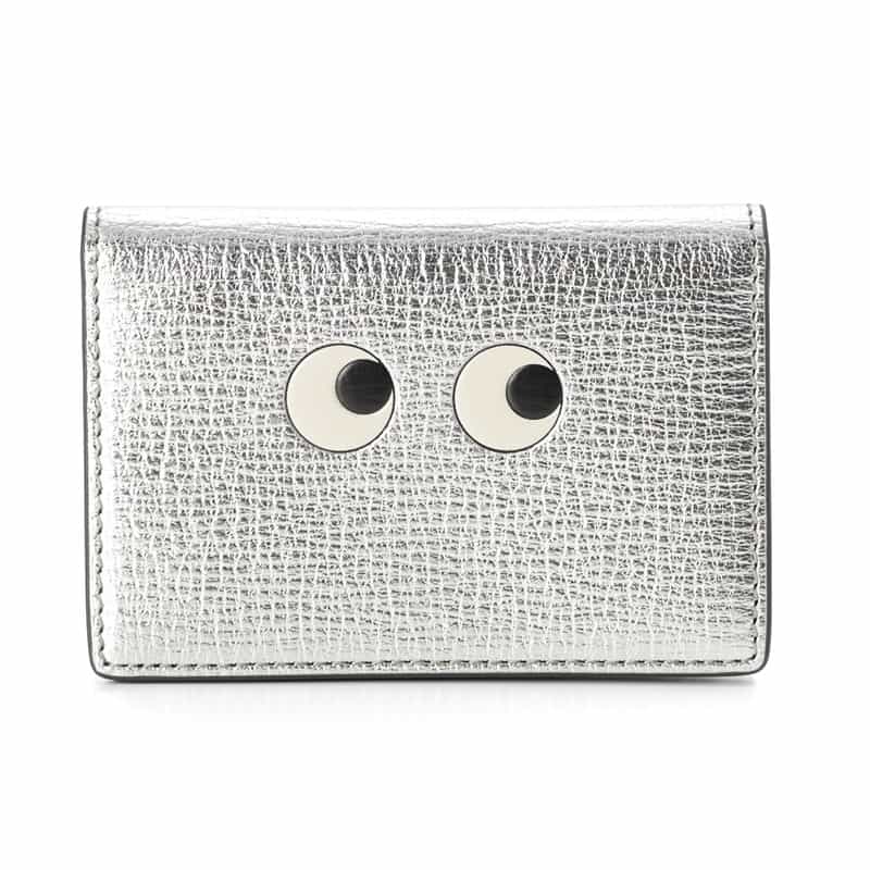 ANYA HINDMARCH＜アニヤ ハインドマーチ＞ メタリック素材カードケース "EYES"