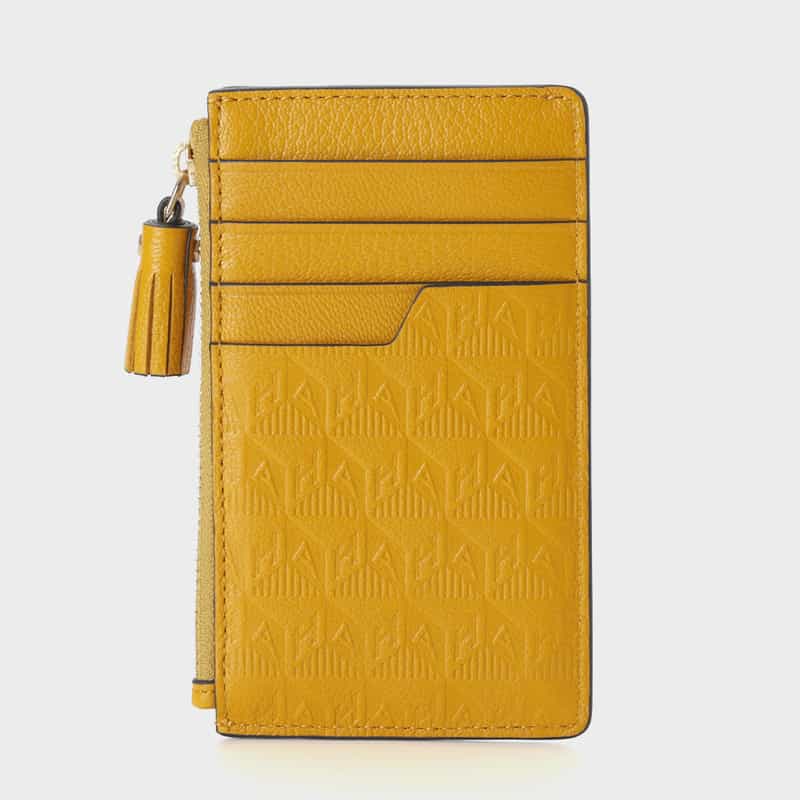 ANYA HINDMARCH ANYA HINDMARCH＜アニヤ ハインドマーチ＞ フラグメントケース “COCO POPS“ YELLOW