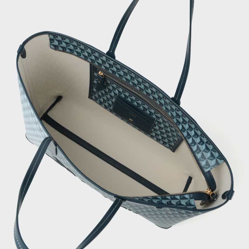 ANYA HINDMARCH ANYA HINDMARCH＜アニヤ ハインドマーチ＞ フラグメントケース “I am a Plastic Bag“ BLUE