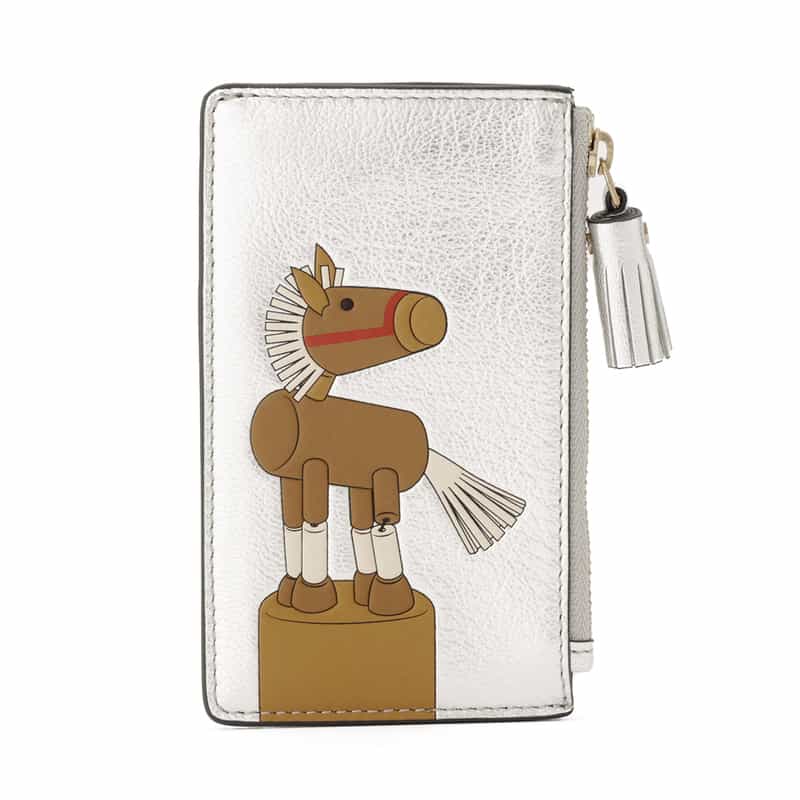 ANYA HINDMARCH ANYA HINDMARCH＜アニヤ ハインドマーチ＞ フラグメントケース SILVER