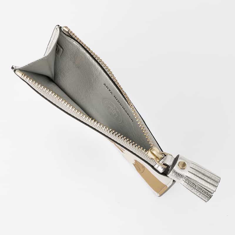 ANYA HINDMARCH ANYA HINDMARCH＜アニヤ ハインドマーチ＞ フラグメントケース SILVER