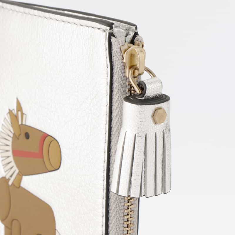 ANYA HINDMARCH ANYA HINDMARCH＜アニヤ ハインドマーチ＞ フラグメントケース SILVER
