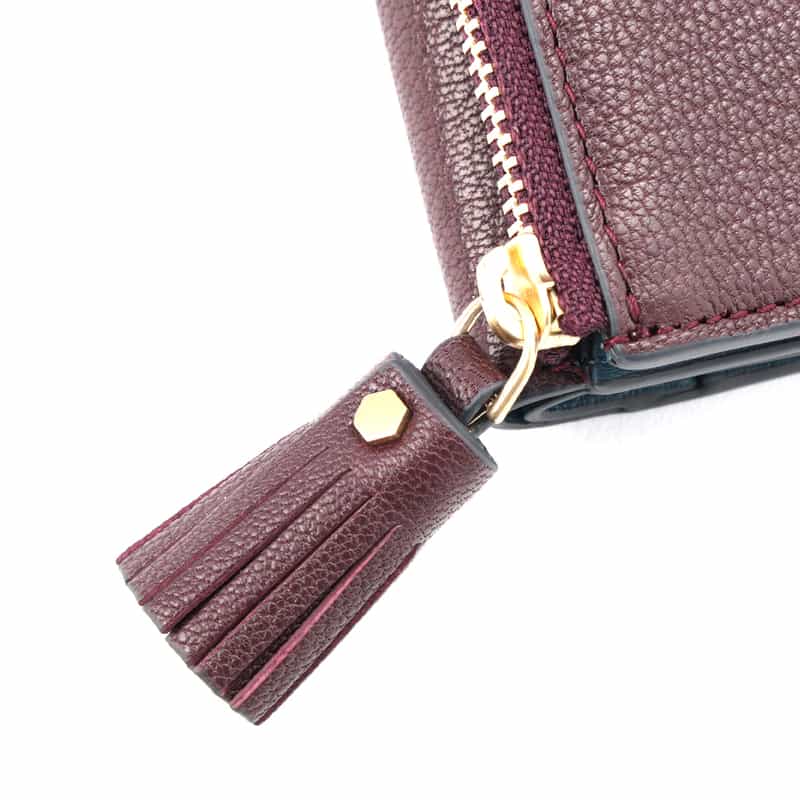 ANYA HINDMARCH ANYA HINDMARCH＜アニヤ ハインドマーチ＞ 三つ折りウォレット BLUE