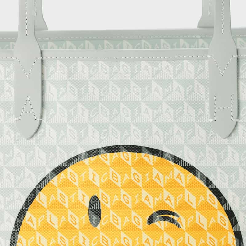 ANYA HINDMARCH ANYA HINDMARCH＜アニヤ ハインドマーチ＞ フラグメントケース “I am a Plastic Bag“ IVORY