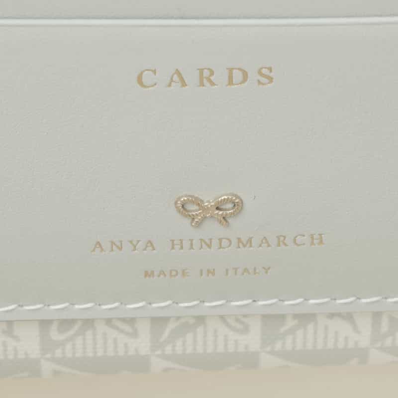 ANYA HINDMARCH ANYA HINDMARCH＜アニヤ ハインドマーチ＞ フラグメントケース “I am a Plastic Bag“ IVORY