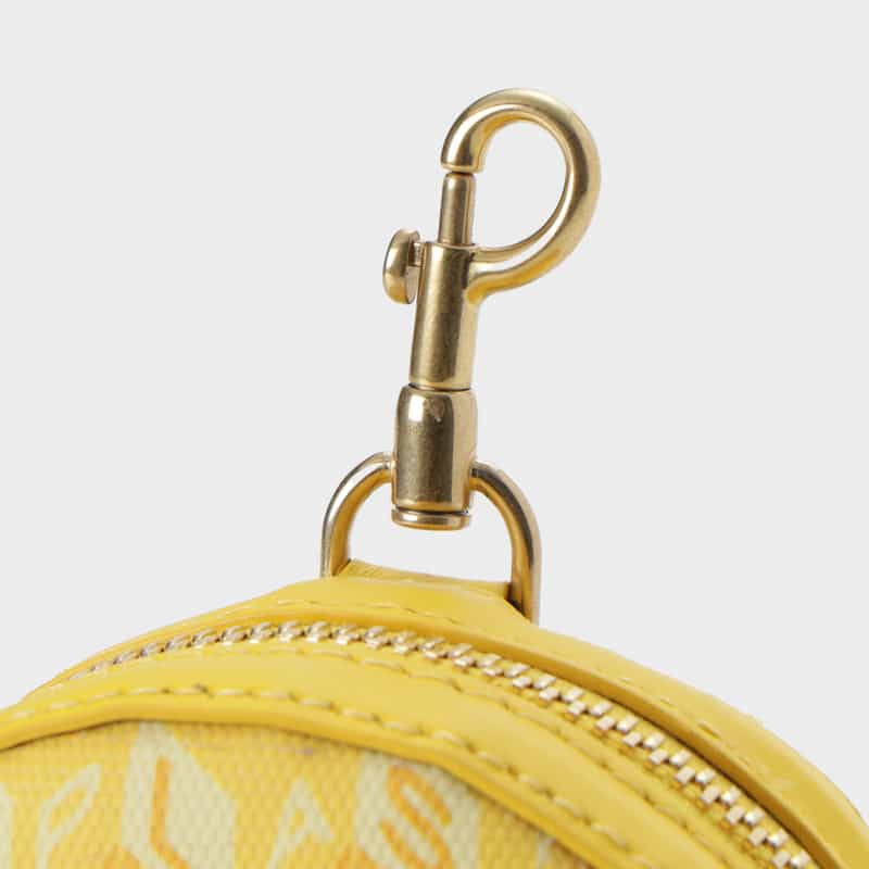 ANYA HINDMARCH ANYA HINDMARCH＜アニヤ ハインドマーチ＞ イヤフォンポーチ "WINK" YELLOW