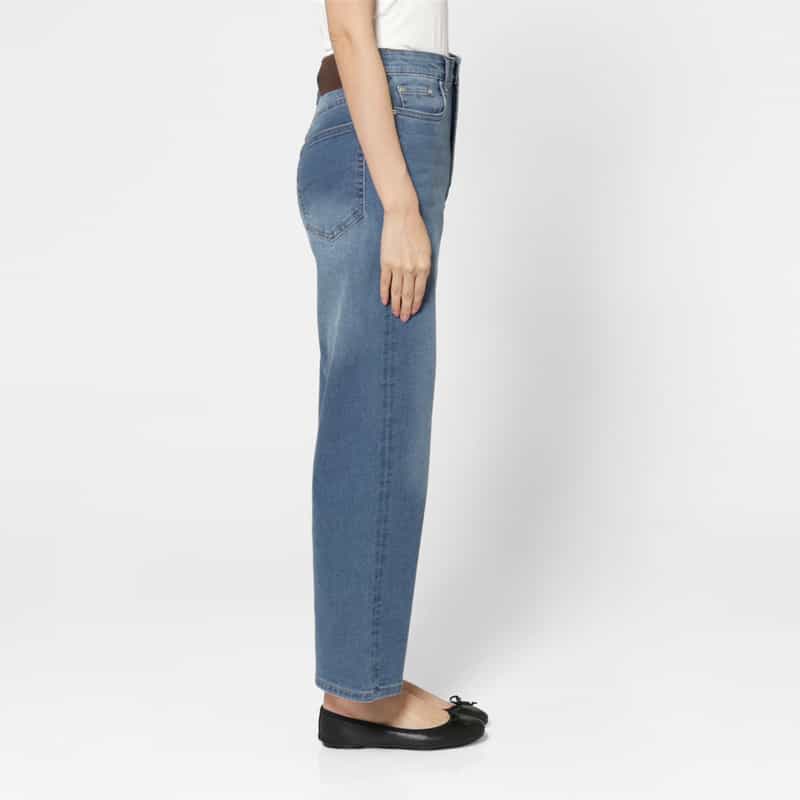 BARNEYS NEW YORK ウォッシャブル 5ポケット ストレッチデニムパンツ BLUE