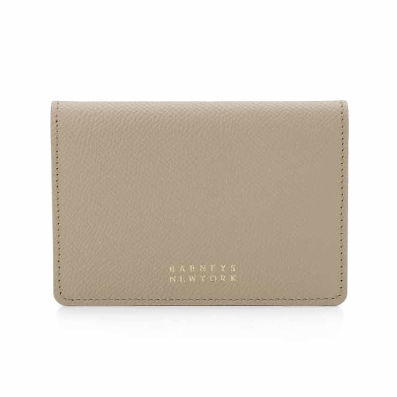 BARNEYS NEW YORK カードケース GRAY BEIGE