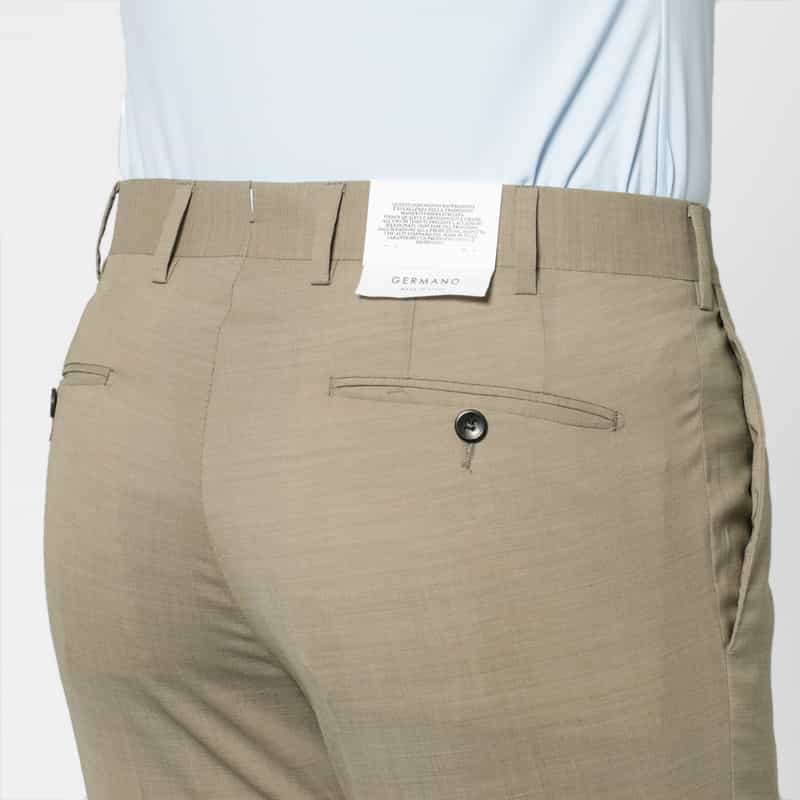 GERMANO GERMANO＜ジェルマーノ＞ スラックスパンツ BEIGE