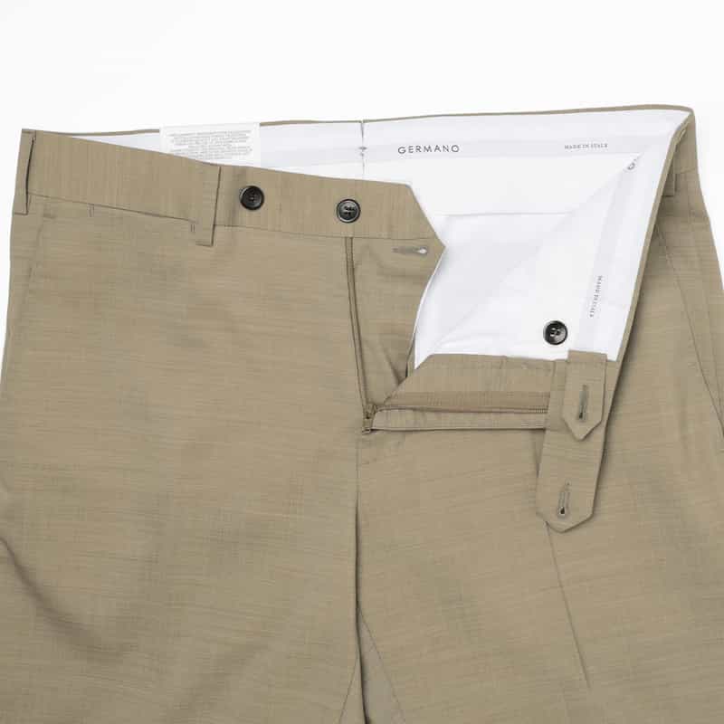 GERMANO GERMANO＜ジェルマーノ＞ スラックスパンツ BEIGE