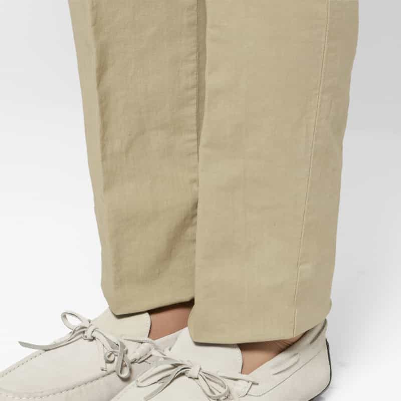 GERMANO GERMANO＜ジェルマーノ＞ コットンリネン素材スラックスパンツ BEIGE