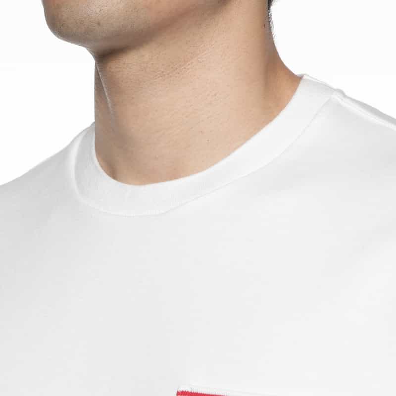 THOM BROWNE THOM BROWNE＜トム ブラウン＞ ポケット付きカットソー WHITE