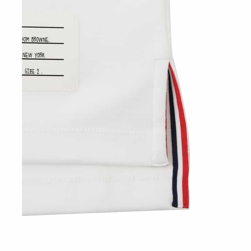 THOM BROWNE THOM BROWNE＜トム ブラウン＞ ポケット付きカットソー WHITE