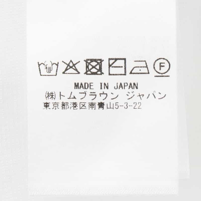 THOM BROWNE THOM BROWNE＜トム ブラウン＞ ポケット付きカットソー WHITE