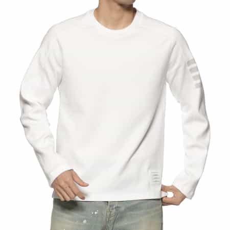 THOM BROWNE＜トム ブラウン＞ ロングスリーブカットソー