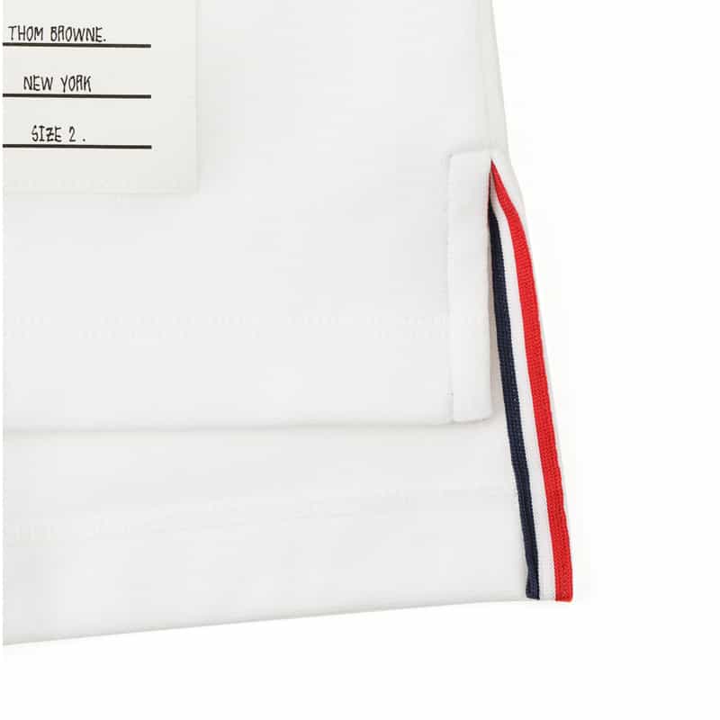 THOM BROWNE THOM BROWNE＜トム ブラウン＞ ロングスリーブカットソー WHITE