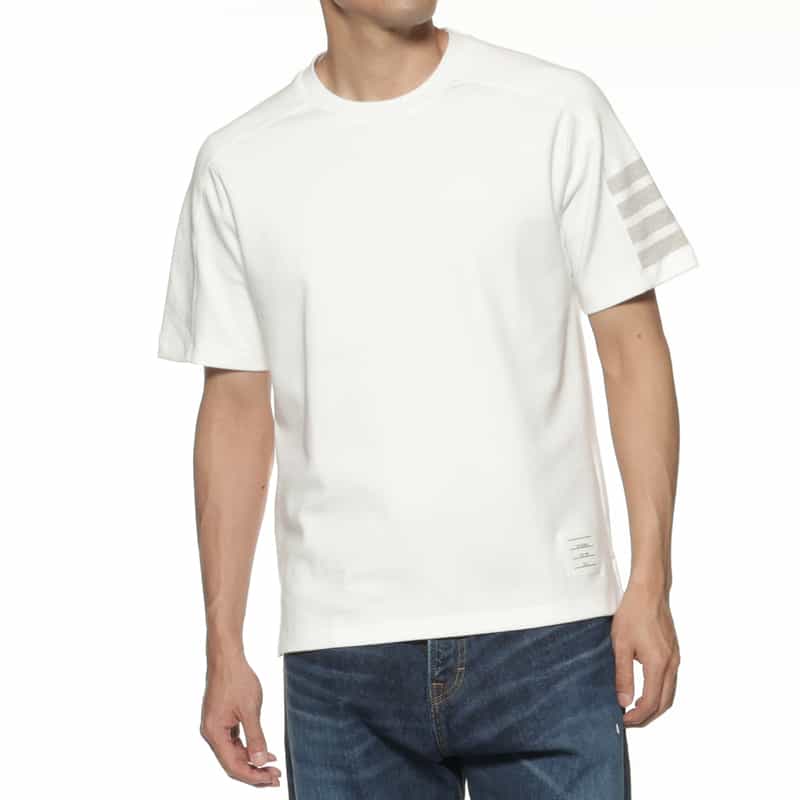 THOM BROWNE＜トム ブラウン＞ クルーネックカットソー（2263336