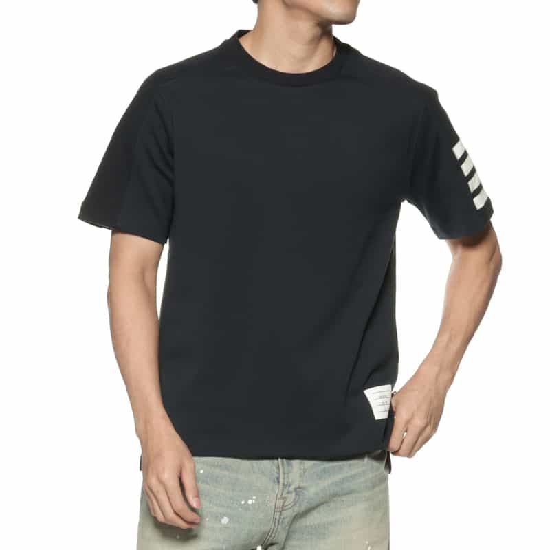 THOM BROWNE＜トム ブラウン＞ クルーネックカットソー（2263336