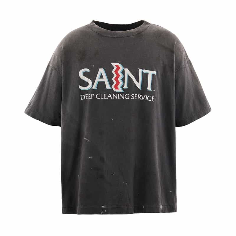 SAINT MXXXXXX＜セイント マイケル＞ ヴィンテージ加工グラフィックTシャツ