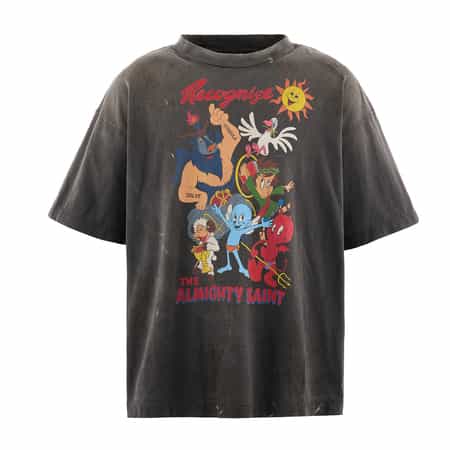 SAINT MXXXXXX＜セイント マイケル＞ ヴィンテージ加工グラフィックTシャツ