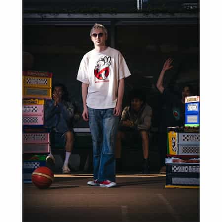 SAINT MXXXXXX＜セイント マイケル＞ ヴィンテージ加工グラフィックTシャツ