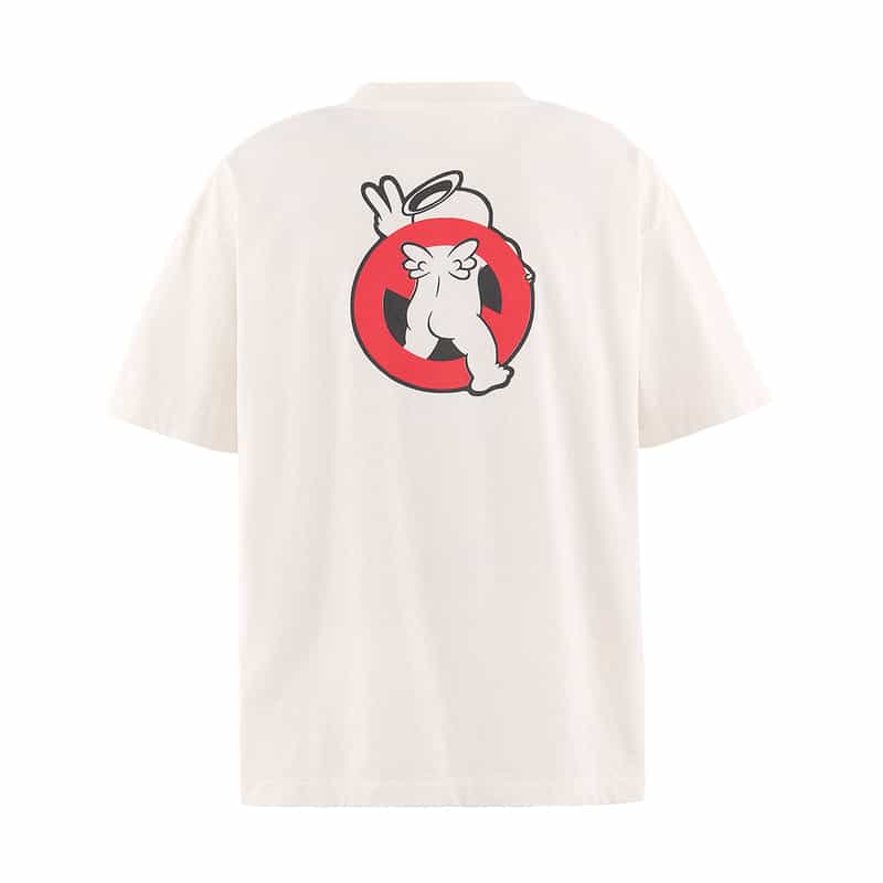 SAINT MXXXXXX SAINT MXXXXXX＜セイント マイケル＞ ヴィンテージ加工グラフィックTシャツ WHITE