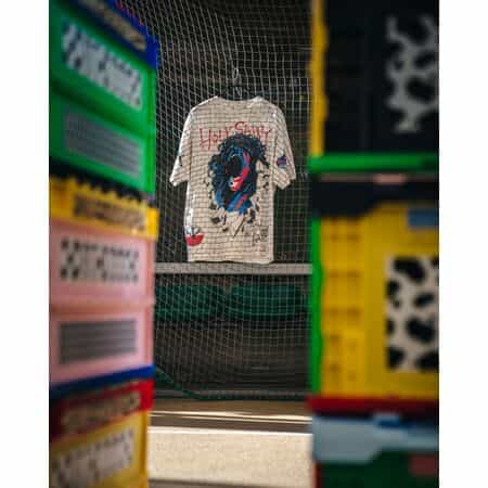 SAINT MXXXXXX＜セント マイケル＞ ヴィンテージ加工プリントTシャツ