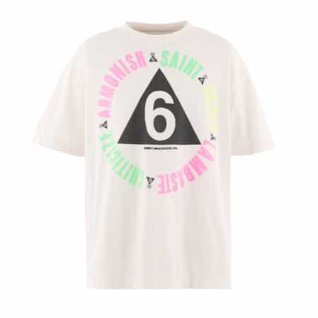 SAINT MXXXXXX＜セント マイケル＞ ヴィンテージ加工グラフィックTシャツ