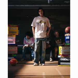 SAINT MXXXXXX＜セント マイケル＞ ヴィンテージ加工グラフィックTシャツ