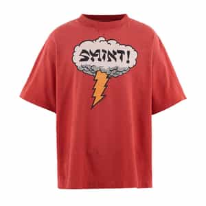 SAINT MXXXXXX＜セント マイケル＞ ヴィンテージ加工プリントTシャツ