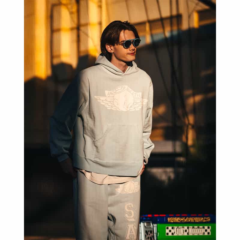 SAINT MXXXXXX＜セント マイケル＞ ヴィンテージ加工スウェットフーディ