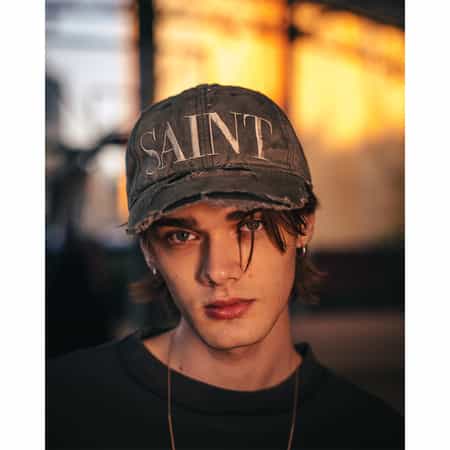 SAINT MXXXXXX＜セント マイケル＞ ヴィンテージ加工キャップ