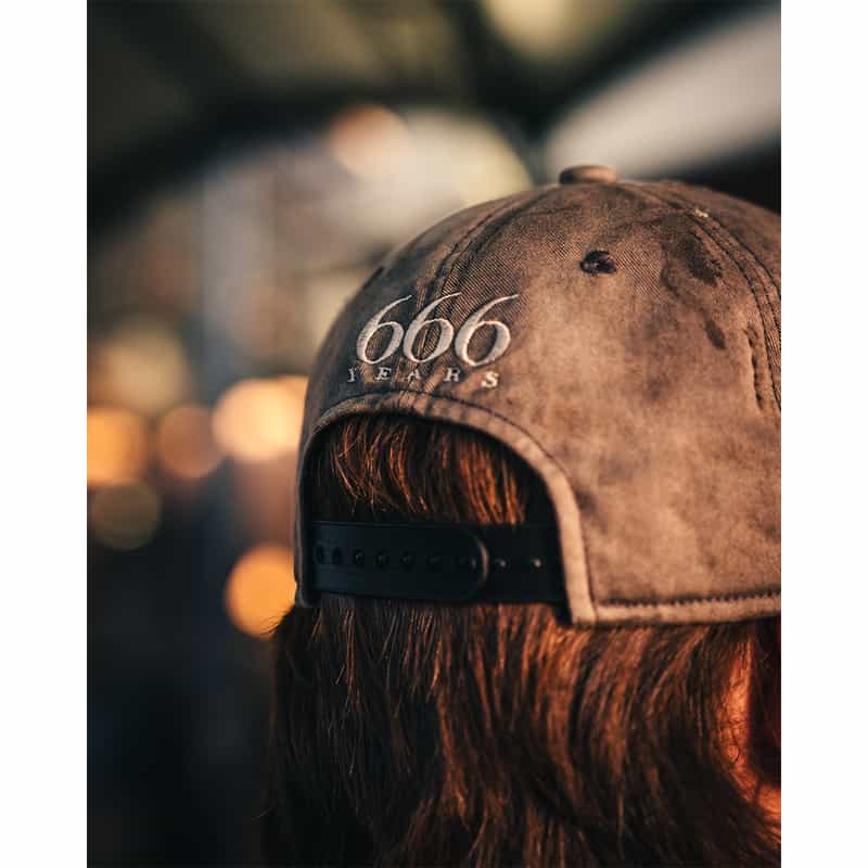 SAINT MXXXXXX SAINT MXXXXXX＜セント マイケル＞ ヴィンテージ加工キャップ BLACK