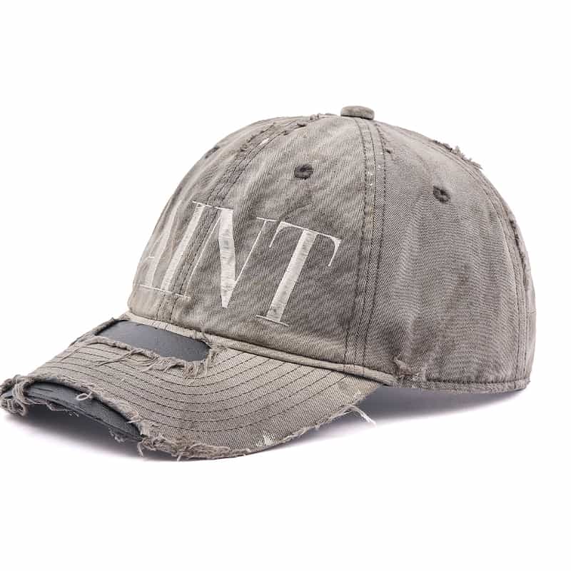 SAINT MXXXXXX SAINT MXXXXXX＜セント マイケル＞ ヴィンテージ加工キャップ BLACK