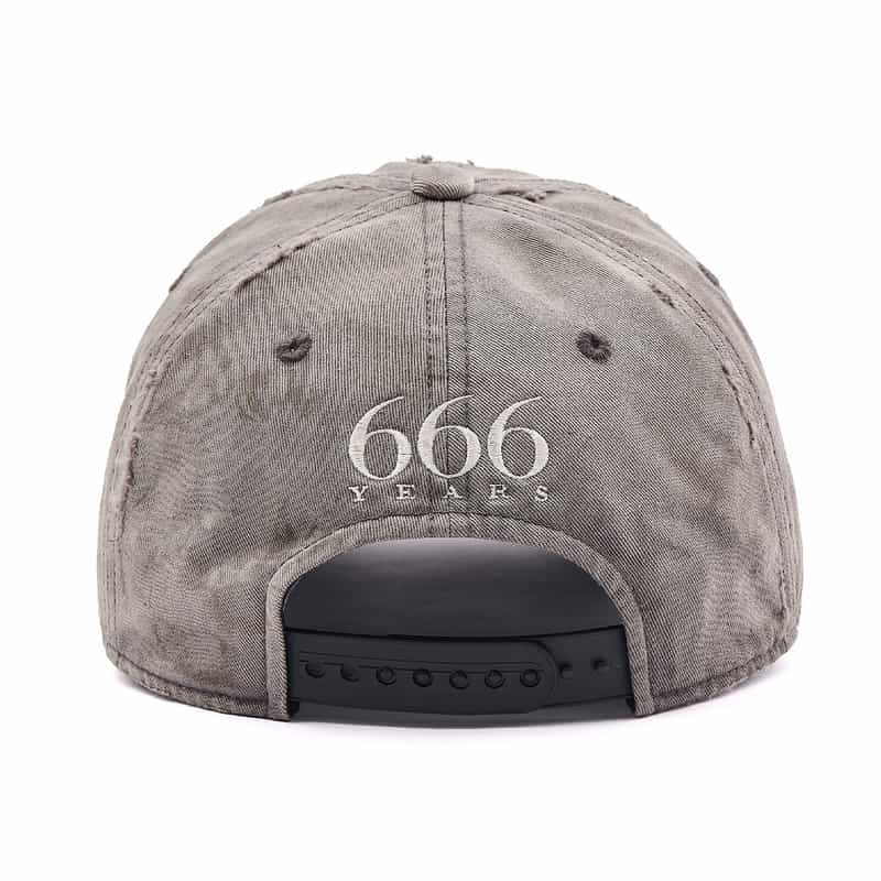 SAINT MXXXXXX SAINT MXXXXXX＜セント マイケル＞ ヴィンテージ加工キャップ BLACK