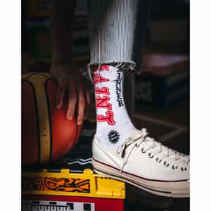 SAINT MXXXXXX＜セント マイケル＞ ロゴ入りソックス