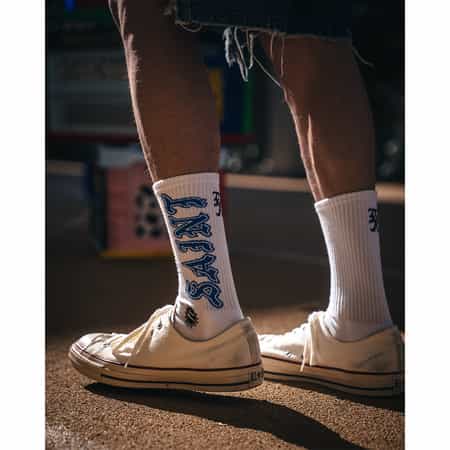 SAINT MXXXXXX＜セント マイケル＞ ロゴ入りソックス