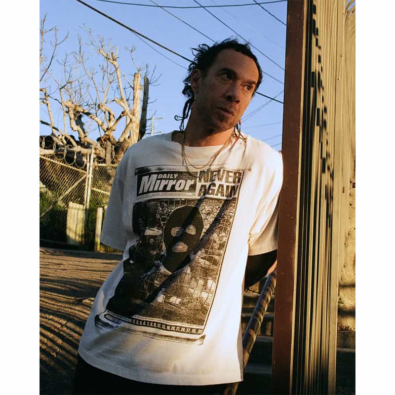 SAINT MXXXXXX＜セイント マイケル＞ ヴィンテージ加工グラフィックTシャツ