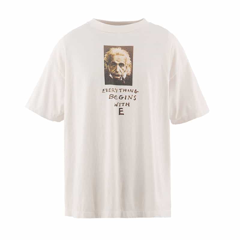 SAINT MXXXXXX SAINT MXXXXXX＜セイント マイケル＞ ヴィンテージ加工グラフィックTシャツ WHITE