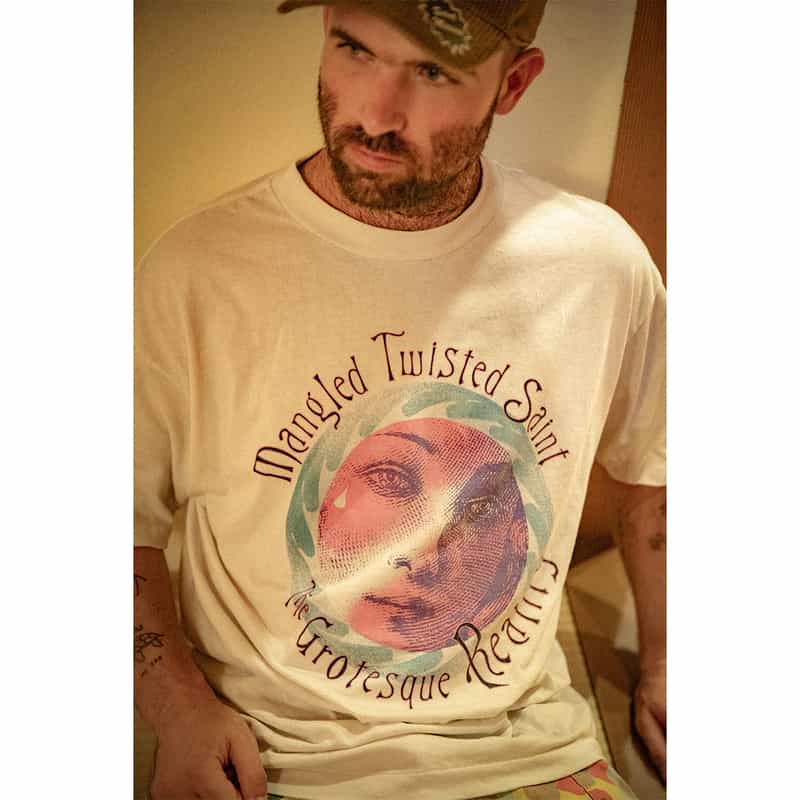 SAINT MXXXXXX＜セント マイケル＞ ヴィンテージ加工Tシャツ