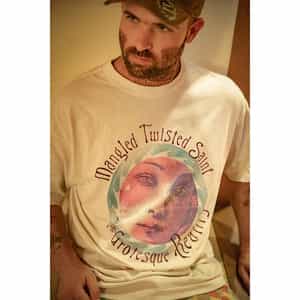 SAINT MXXXXXX＜セント マイケル＞ ヴィンテージ加工Tシャツ