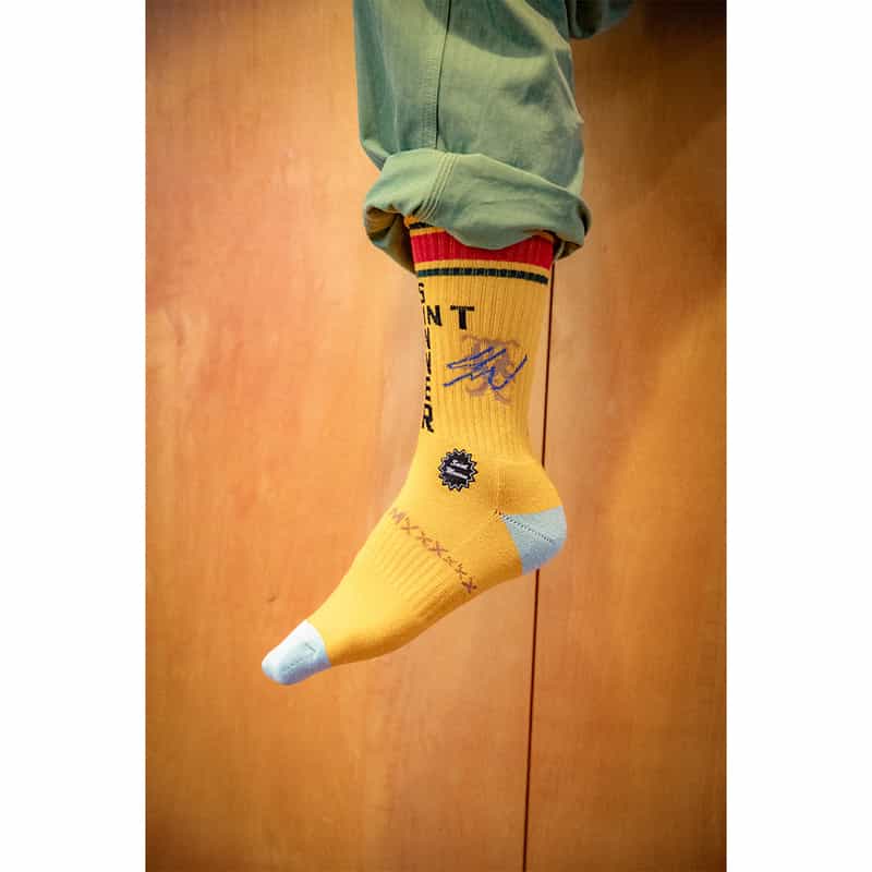 SAINT MXXXXXX SAINT MXXXXXX＜セント マイケル＞ ソックス YELLOW