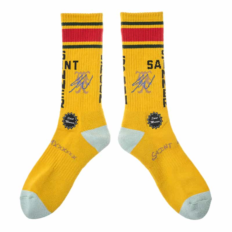 SAINT MXXXXXX SAINT MXXXXXX＜セント マイケル＞ ソックス YELLOW
