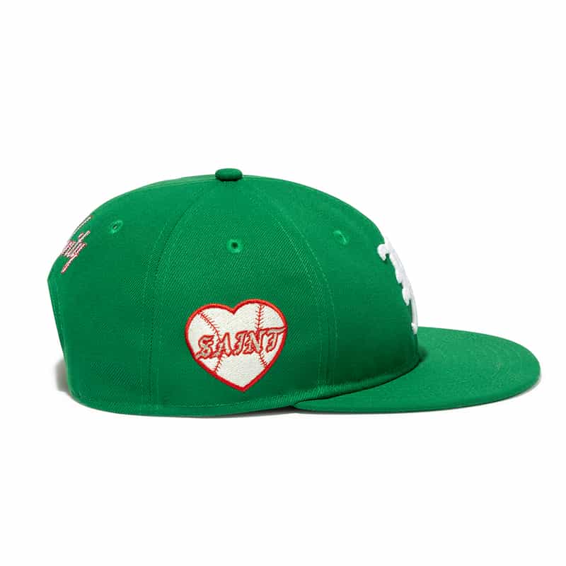 SAINT MXXXXXX SAINT MXXXXXX＜セント マイケル＞ ベースボールキャップ GREEN