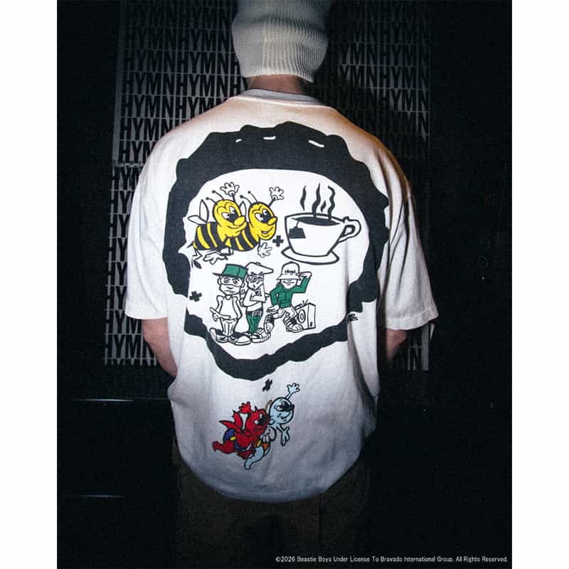 SAINT MXXXXXX SAINT MXXXXXX＜セント マイケル＞ ヴィンテージ加工Tシャツ WHITE