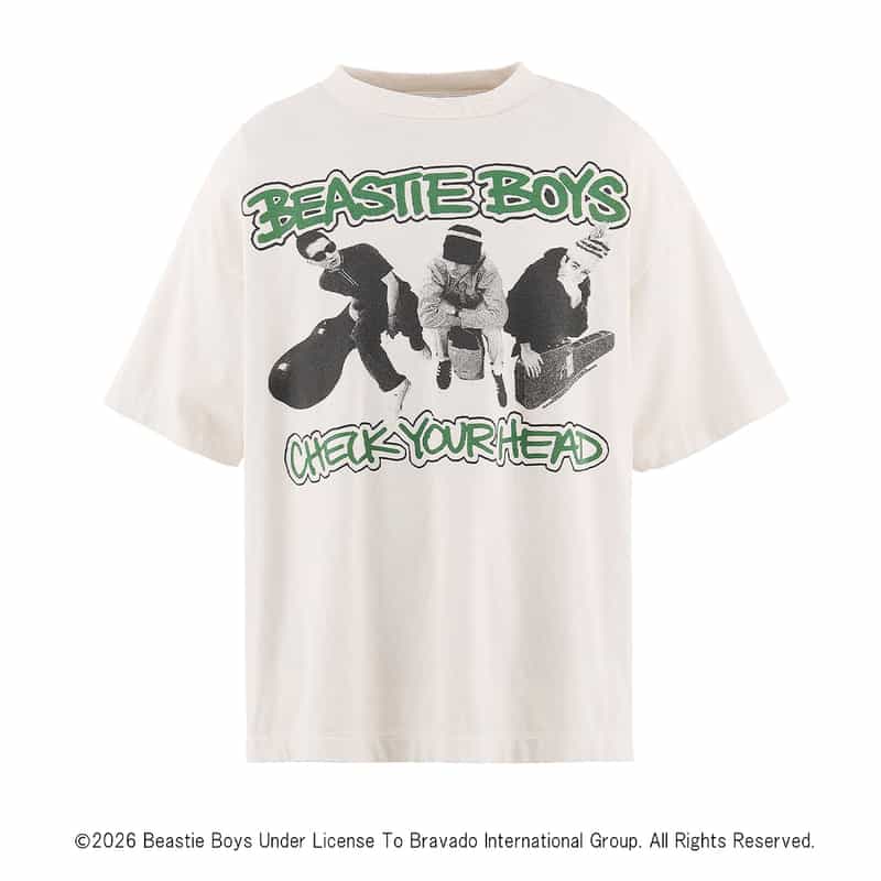 SAINT MXXXXXX SAINT MXXXXXX＜セント マイケル＞ ヴィンテージ加工Tシャツ WHITE